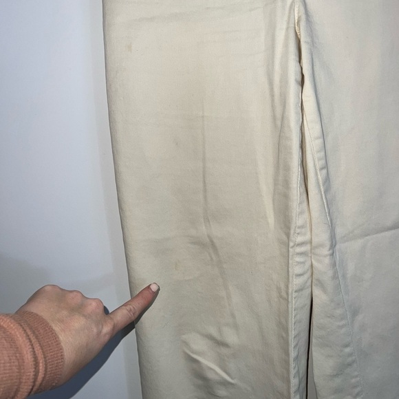 Marine Layer Pants Loose Wide leg Khakis girls size 14 - Picture 2 of 12